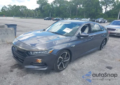 2019 Honda Accord Sport из США, поврежденный, VIN 1HGCV1F31KA051270